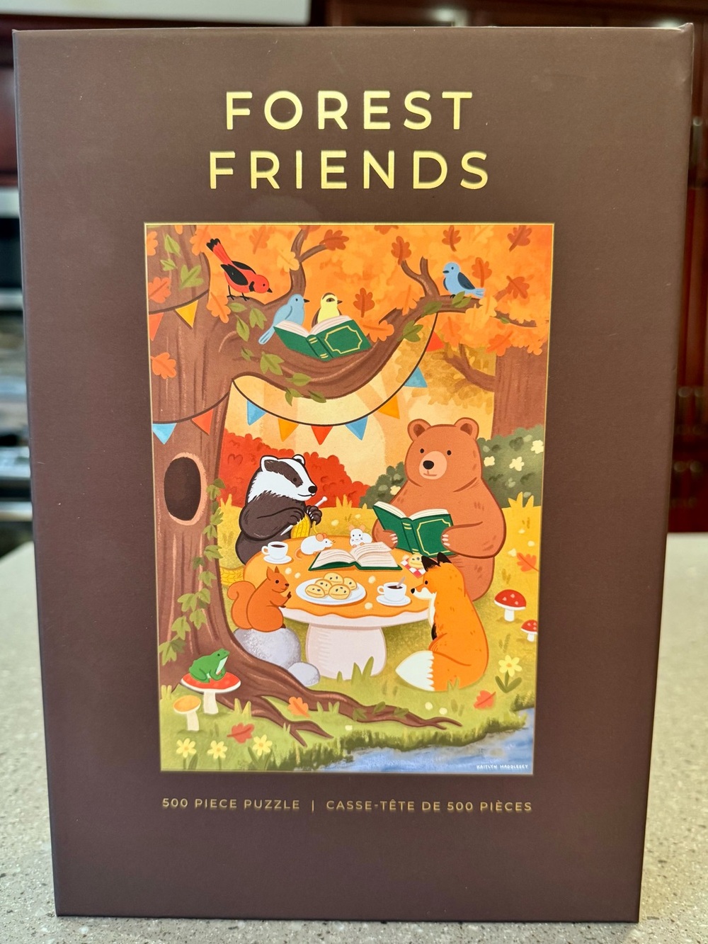 Hobbry puzzle “Forest friends” 500 Pieces
